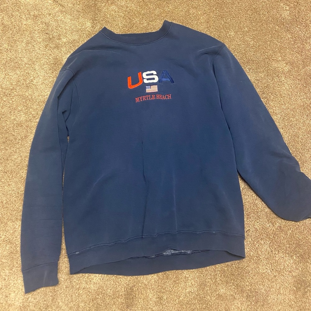 Men’s Fruit of the Loom USA Crewneck